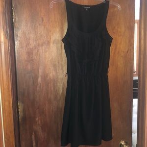 Short Black Flow Dress